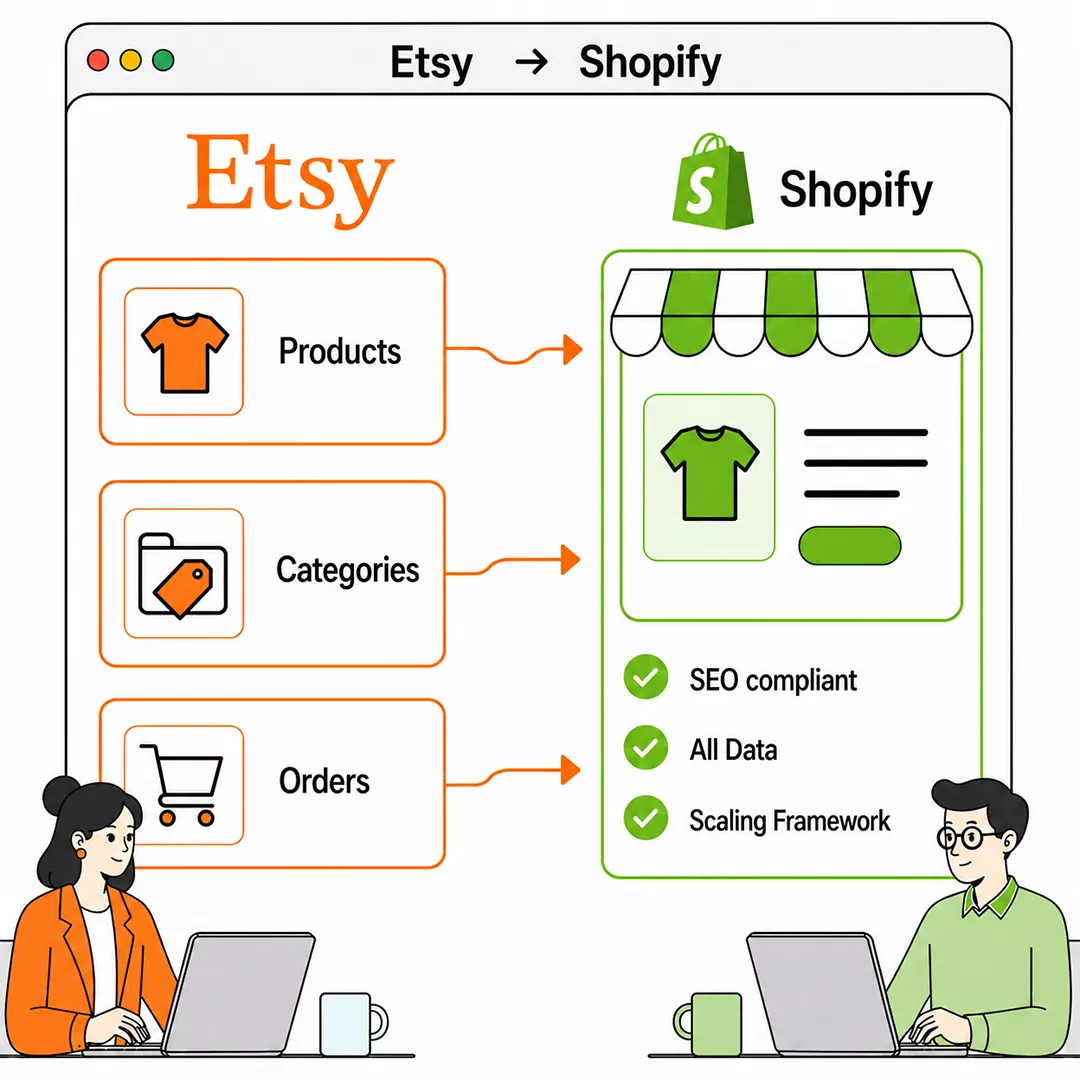 Etsy to Shopify Migration